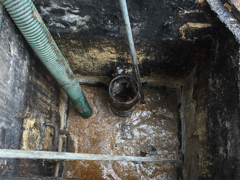 双塘隔油池清理